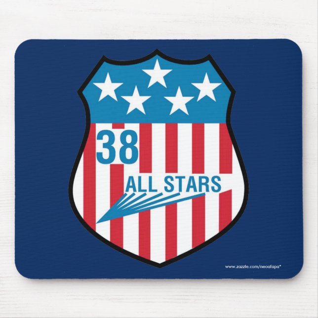 Cadet Squadon d'USAFA 38" tapis de souris de (Devant)