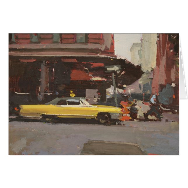 Cadillac jaune 2012 (Devant horizontal)