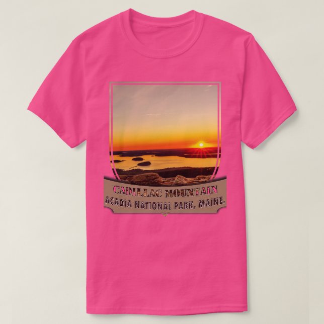 Cadillac Mountain TShirt 16 (Design devant)
