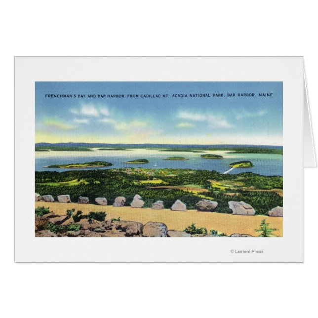 Cadillac Mt Summit Vue du port de Bar 2 (Devant horizontal)