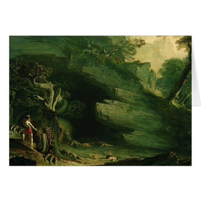 Cadmus et le dragon (Devant horizontal)