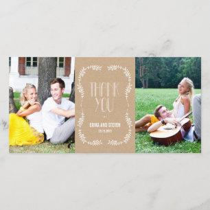 Cadrage Feuille Mariage Merci Cartes Craft
