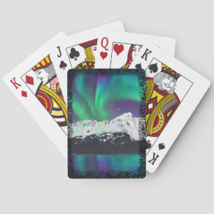 Cadran Aurora Splatter - Cartes de jeu pour vélos
