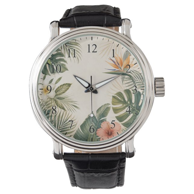 Cadran de Montre Paradis Tropical (devant)