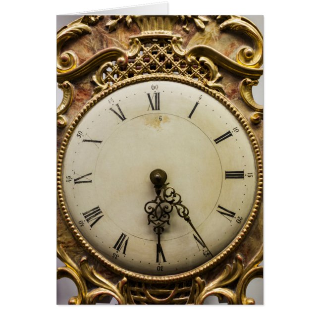 Cadran d'horloge du 19e siècle, Allemagne (Devant)