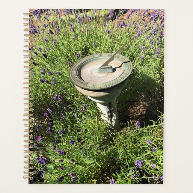 Cadran solaire en Lavender (Devant)