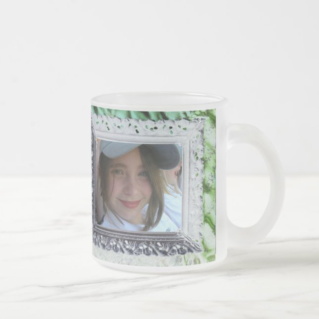 Cadre Antique Glaçon pour Mug (Droit)