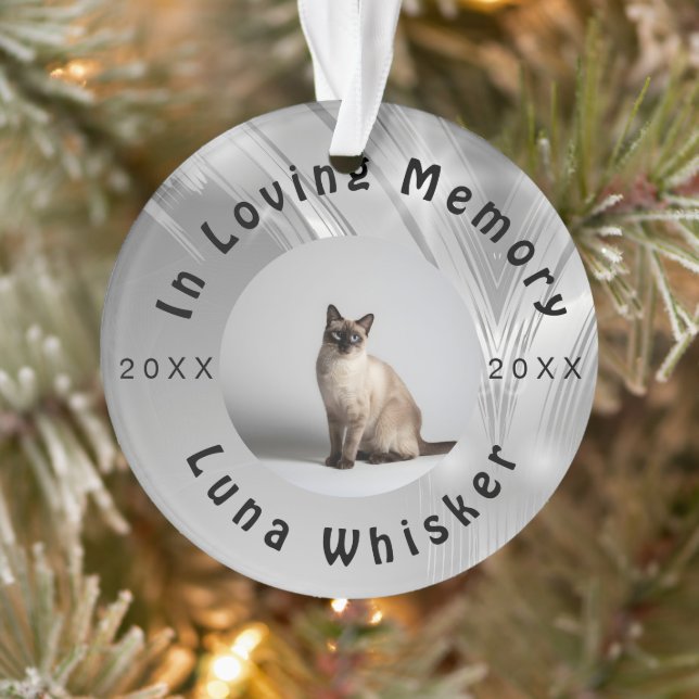 Cadre artistique pour souvenirs de chats chéris (Arbre)