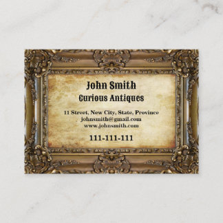 Cadre Bronze - Carte de Visite