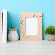 Cadre de l'image gravée au laser du bébé