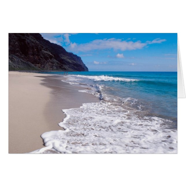Cadre de mariage sur la plage (Devant horizontal)