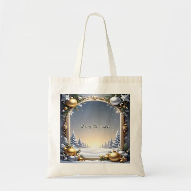 Cadre de Noël Sac fourre-tout de vacances (Devant)