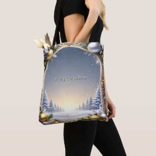 Cadre de Noël Sac fourre-tout de vacances