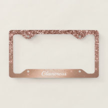 Cadre de plaque de licence - Votre Parties scintil