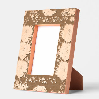 Cadre de Portrait Floral Élégant - Beau Flo Côté