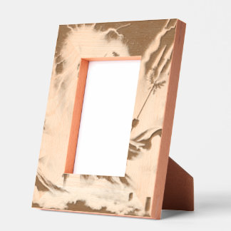 Cadre en bois gravé 4x6 - Photo en bois personnali