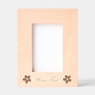Cadre en bois personnalisé pour elle