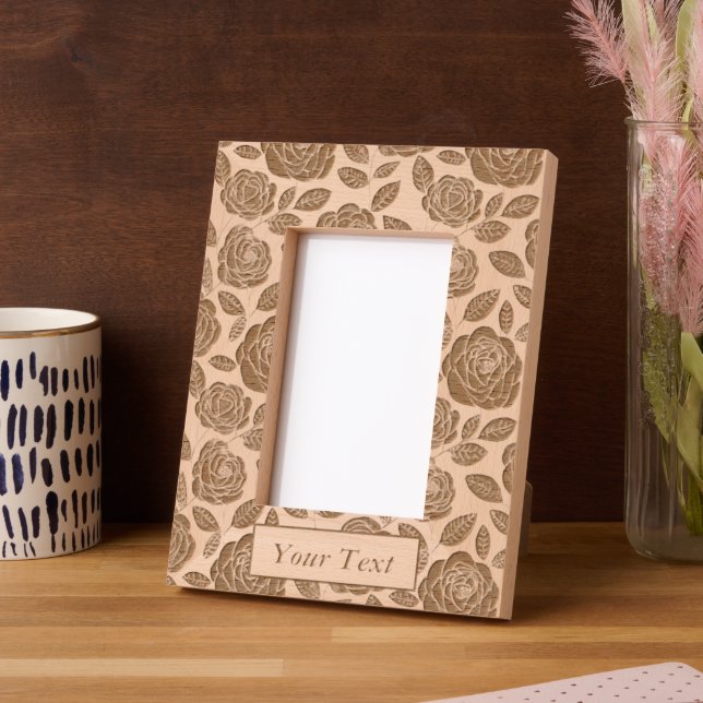 Cadre en bois personnalisé pour elle (Gauche)