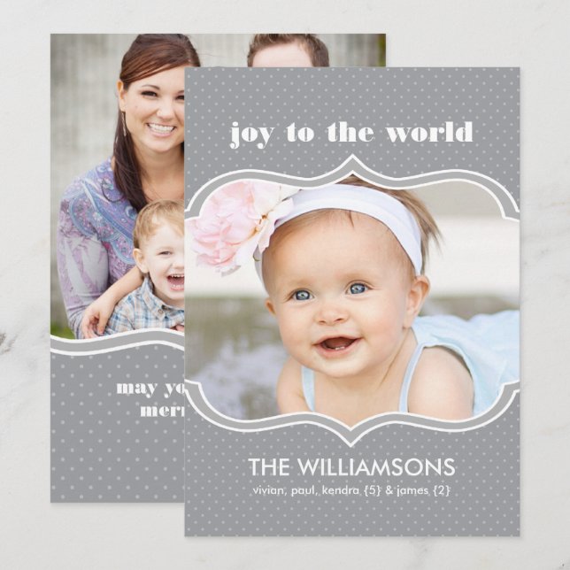 Cadre en Carte photo de vacances double face en ar (Devant / Derrière)