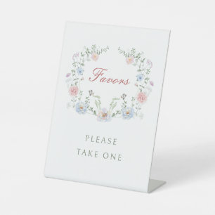 Cadre floral favorise le panneau piédestal