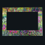 Cadre Magnétique Le jardin d'Iris par Claude Monet<br><div class="desc">S'il vous plaît visitez mon magasin pour un design plus intéressant et plus de choix de couleurs. =>     zazzle.com/colorfulworld</div>