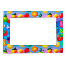 Motif de fruits colorés vibrant fruits tropicaux