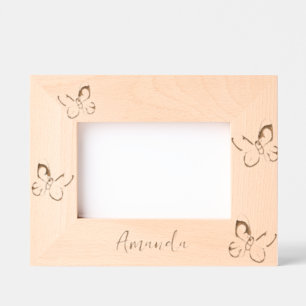 Cadre photo à laser