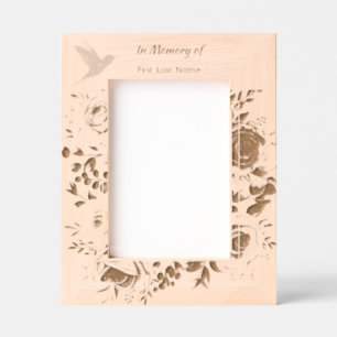 Cadre photo à laser