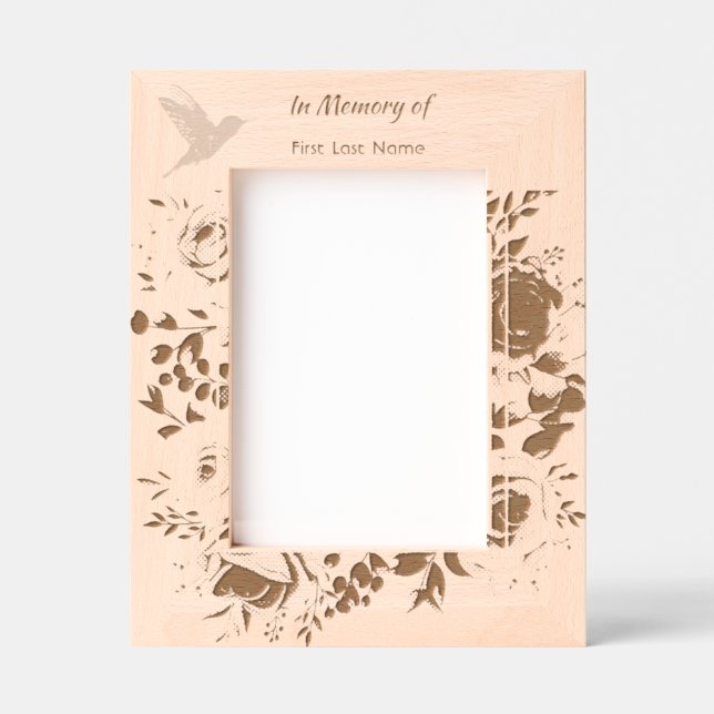 Cadre photo à laser (Recto)