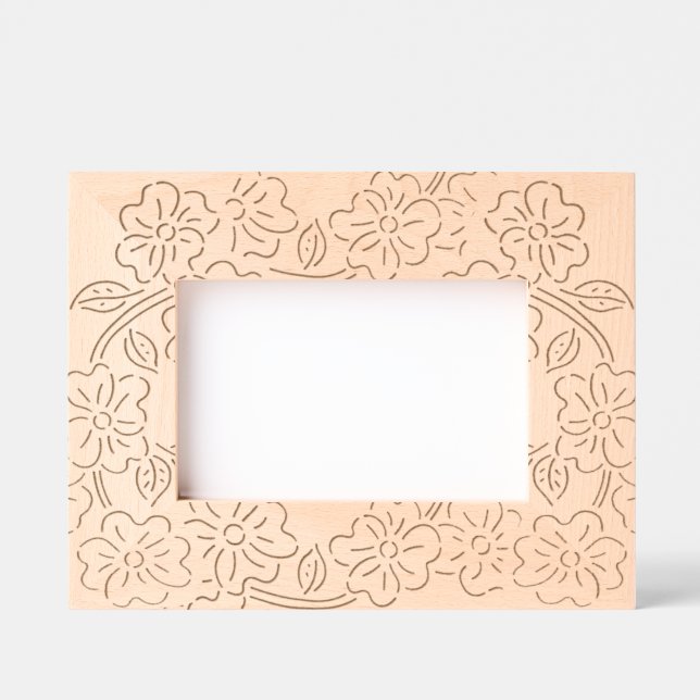 Cadre photo à laser (Recto)