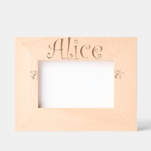Cadre Photo à Poser "Alice" – Cadeau nouveau né