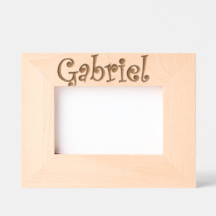 Cadre Photo à Poser "Gabriel" – Cadeau bébé