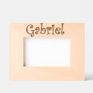 Cadre Photo à Poser "Gabriel" – Cadeau nouveau né
