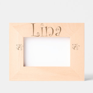 Cadre Photo à Poser "Lina" – Cadeau nouveau né