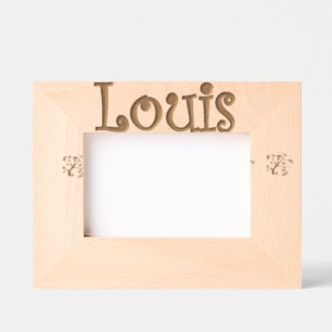 Cadre Photo à Poser "Louis" – Cadeau nouveau né