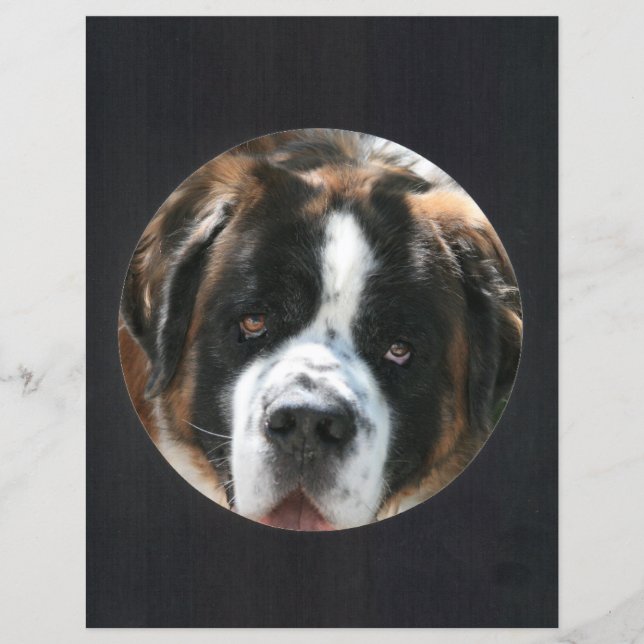 Cadre photo Cercle Noir (Devant)