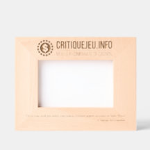 Cadre photo CritiqueJeu pour gagrestes