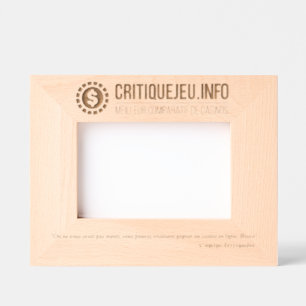 Cadre photo CritiqueJeu pour gagrestes
