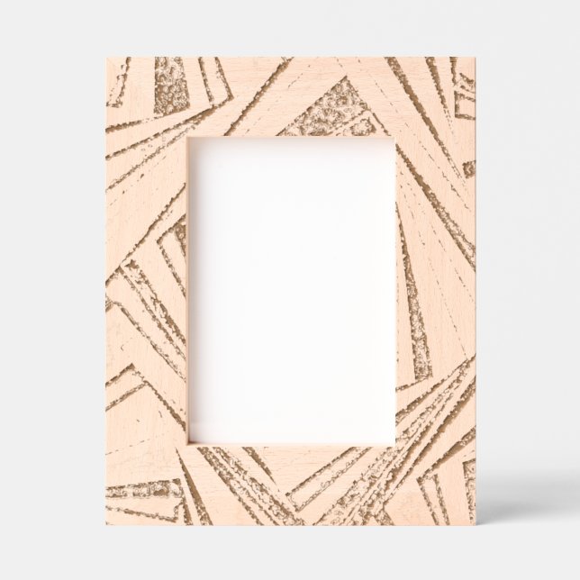 Cadre photo gravé au laser (Recto)