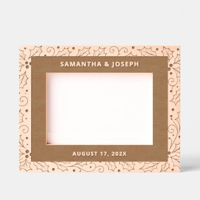Cadre photo luxe en or antique (Recto)