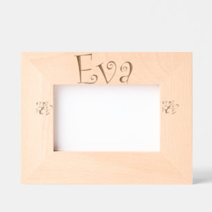 Cadre Photo Naissance Eva – Cadeau Nouveau né