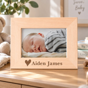 Cadre photo personnalisé pour bébé