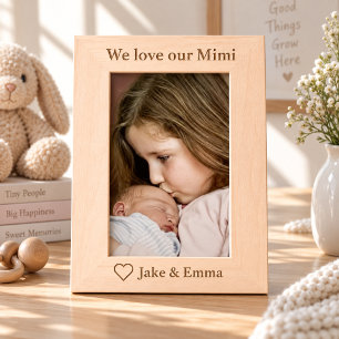 Cadre photo personnalisé pour Mimi