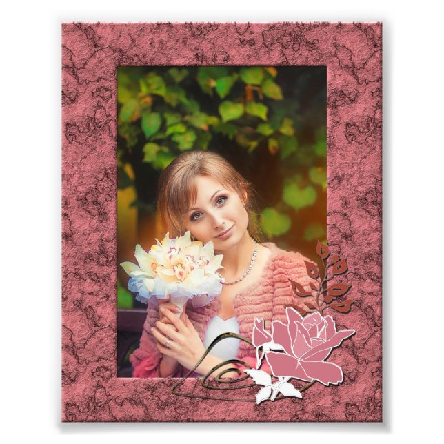 Cadre photo personnel (Devant)