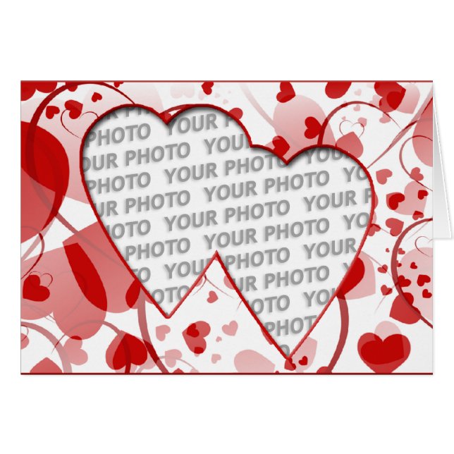 Cadres cardiaques 2 + votre photo (Devant horizontal)