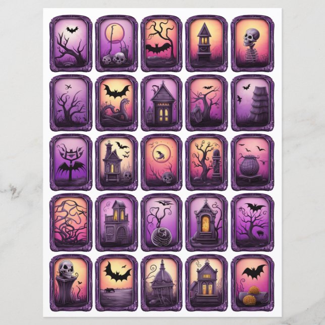 Cadres coupés Halloween Fussy 20 (Devant)