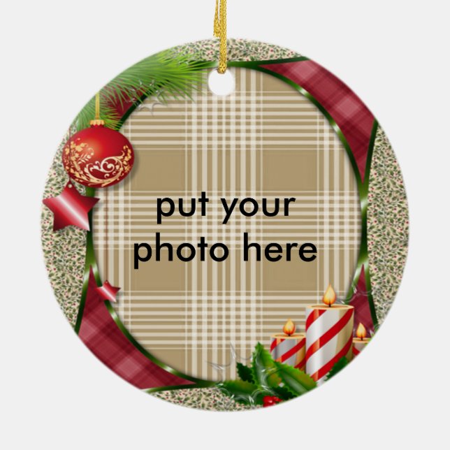 Cadres de noël Ornement (Dos)