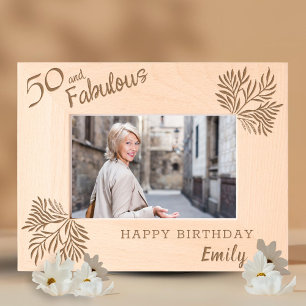 Cadres Gravés 50 et Fabulous Foliage 50e anniversaire