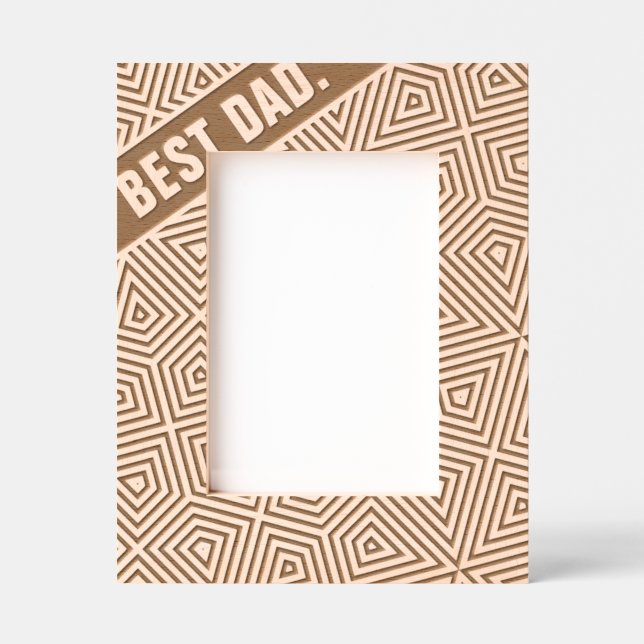 Cadres Gravés Abstrait Géométrique Moderne Cool Amusant Personna (Recto)