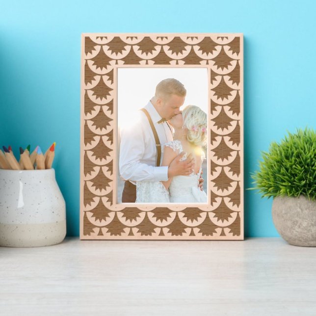 Cadres Gravés Art déco japonais Koi Motif de balancier (Créateur téléchargé)